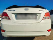 Лип-спойлер для Hyundai Solaris 2010-2014 M4-Style