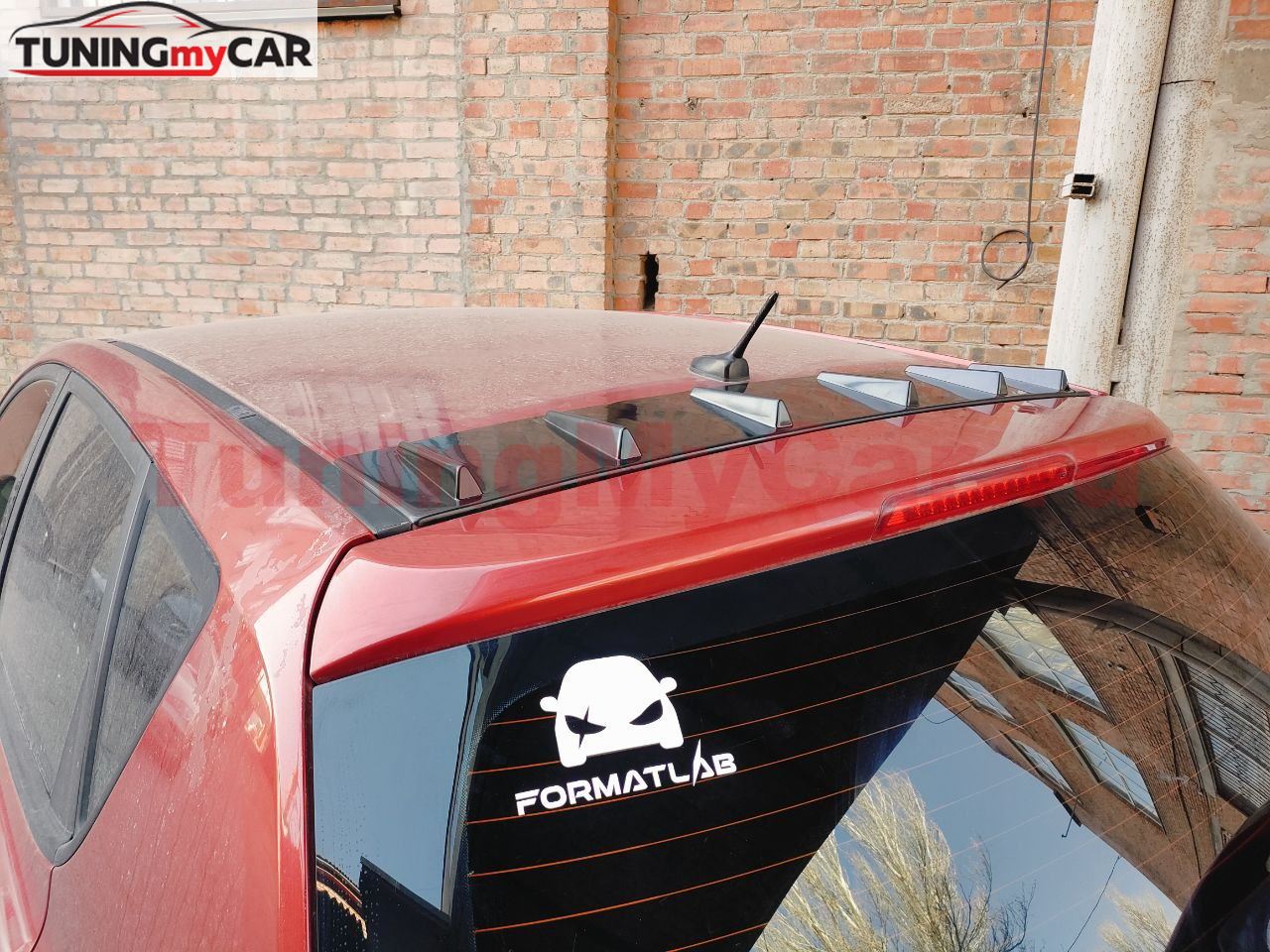 Козырек на крышу для Kia Ceed 2006-2010