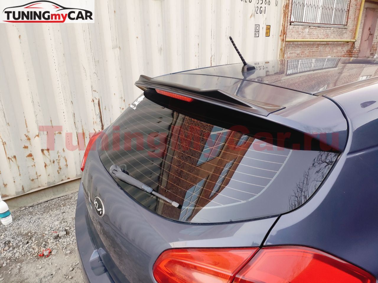 Лип-спойлер для Kia Ceed II 2012-2018 M4-Style