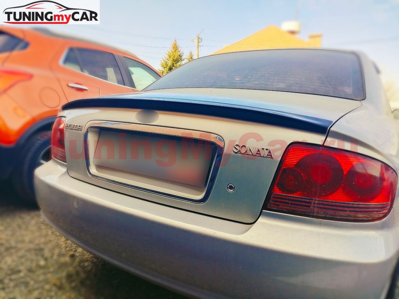 Лип-спойлер для Hyundai Sonata IV (EF) 2001-2012