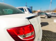 Лип-спойлер для LADA Granta FL (седан) 2018- Узкий