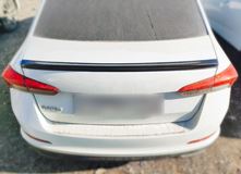 Лип спойлер для Skoda Rapid 2012-2023 var. 1
