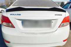 Лип-спойлер для Hyundai Solaris 2010-2014 M4-Style var. 2