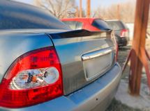 Лип спойлер для Lada Priora (седан) 2007-2018 M4-Style