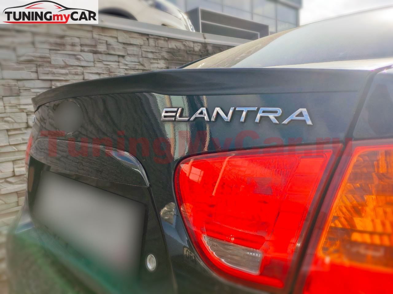 Лип-спойлер для Hyundai Elantra IV 2006-2011 M4-Style
