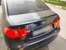 Лип-спойлер для Hyundai Elantra IV 2006-2011 M4-Style