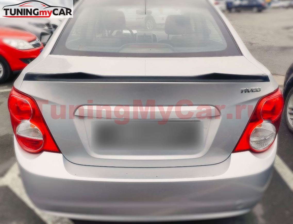 Лип-спойлер для Chevrolet Aveo II 2011-2020 M4-Style