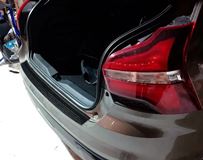 Накладка на задний бампер со скотчем для Lada Iskra 2024+