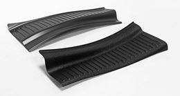 Накладки на внутренние части задних арок без скотча для Lada Iskra 2024+