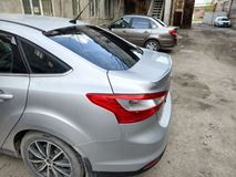 Лип-спойлер для Ford Focus 3 седан 2010-2015 M4-Style