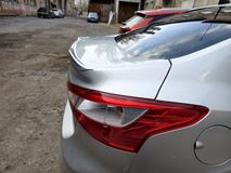 Лип-спойлер для Ford Focus 3 седан 2010-2015 M4-Style
