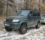 Накладки на фары (реснички) для УАЗ ПАТРИОТ 2005-2014