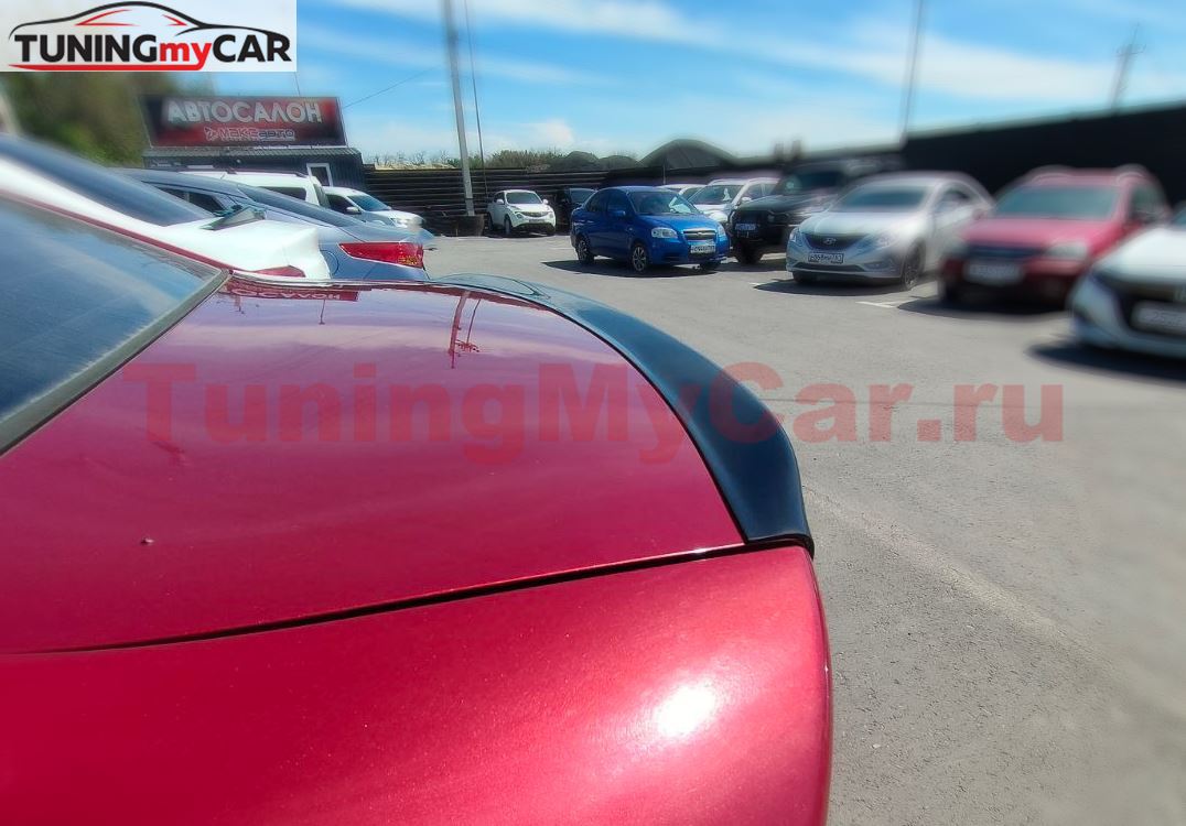 Лип-спойлер для Kia Cerato 2 2008-2013