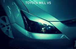 Реснички на фары для Toyota Will VS 2001-2004