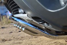 Защита переднего бампера D42 волна + зубы для Renault Duster 4x4 2011-