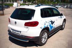 Защита заднего бампера D63 (дуга) для Volkswagen Tiguan Sport & Style (Trend & Fun) 2011-