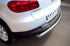 Защита заднего бампера D76 (дуга) для Volkswagen Tiguan Track & Field (Track & Style) 2011-