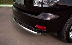 Защита заднего бампера D76 для Nissan Patrol 2010-2013