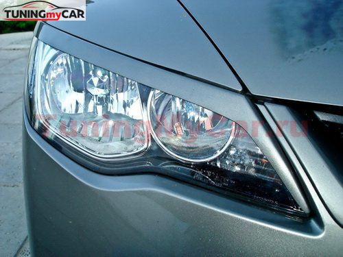 Накладки на фары (реснички) для Honda Civic 4D VIII 2006-2012