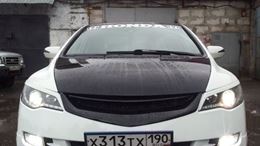 Накладки на фары (реснички) для Honda Civic 4D VIII 2006-2012