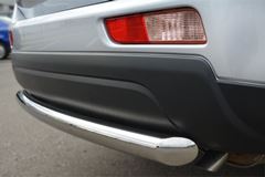 Защита заднего бампера D63 (дуга) для Mitsubishi Outlander 2012-2014