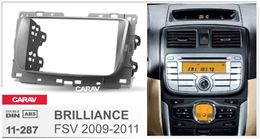 Переходная рамка для установки автомагнитолы CARAV 11-287: 2 DIN / 173 x 98 mm / BRILLIANCE FSV 2009-2011