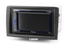 Переходная рамка для установки автомагнитолы CARAV 11-281: 2 DIN / 173 x 98 mm / 178 x 102 mm / FIAT Idea (350) 2003-2007