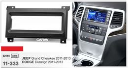 Переходная рамка для установки автомагнитолы CARAV 11-333: 1 DIN / 173 x 50 mm / JEEP Grand Cherokee 2011-2013 / DODGE Durango 2011-2013