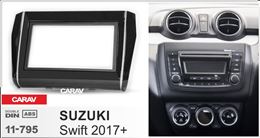 Переходная рамка для установки автомагнитолы CARAV 11-795: 2 DIN / 173 x 98 mm / 178 x 102 mm / SUZUKI Swift 2017+