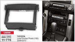 Переходная рамка для установки автомагнитолы CARAV 11-776: 2 DIN / 173 x 98 mm / 178 x 102 mm / TOYOTA Land Cruiser Prado (150) 2009-2013