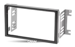 Переходная рамка для установки автомагнитолы CARAV 11-242: 2 DIN / 173 x 98 mm / 178 x 102 mm / JAC Refine (M2) 2011+
