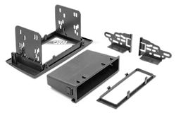 Переходная рамка для установки автомагнитолы CARAV 11-689: 2 DIN - 173 x 98 mm / 1 DIN - 182 x 53 mm / JAGUAR X-type 2002-2008, S-type 2003-2008