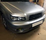 Реснички на фары для Subaru Forester SG5 ДОРЕСТАЙЛИНГ 02.2002 - 08.2005