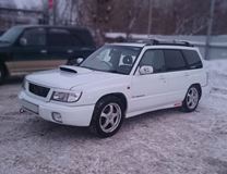 Реснички на фары для Subaru Forester SF5 1997-2000 г.в.