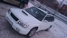 Реснички на фары для Subaru Forester SF5 1997-2000 г.в.