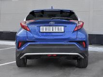 Защита заднего бампера d42 волна TOYOTA C-HR 2018-2019 