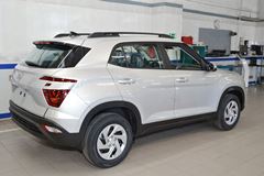 Рейлинги (Черный муар) Hyundai Creta 2021-