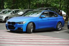 Накладки под пороги (Лезвия) для BMW 3-series. (F30) Глянцевые