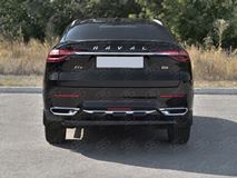 Защита заднего бампера d63 дуга black для Haval F7X 1.5 4WD 2019-2022 