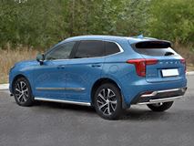 Защита заднего бампера d42 секции-d42 дуга для Haval Jolion 1.5 2WD 2021- 