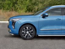 Защита переднего бампера d63 секции-d42 дуга (кроме COMFORT) для Haval Jolion 1.5 2WD 2021- 