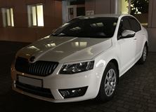 Накладки на фары для Skoda Octavia 2013-2020