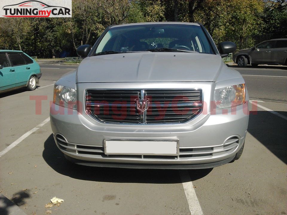 Накладки на фары (реснички) для Dodge Caliber 2006-2011