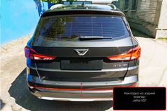 Накладка на задний бампер Jetta VS7 2019-н.в