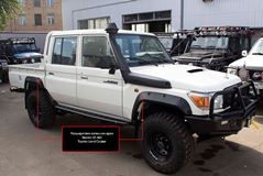 Расширители колесных арок (вынос 65 мм) для Toyota Land Cruiser 79 2007-