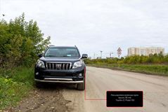 Расширители колесных арок (вынос 30 мм) ШАГРЕНЬ для Toyota LC Prado 150 2009-2013