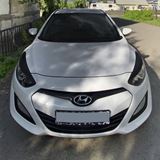 Накладки на фары (реснички) для Hyundai i30 2012-2016