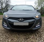 Накладки на фары (реснички) для Hyundai i30 2012-2016