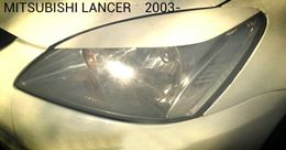 Реснички на фары для Mitsubishi Lancer GMBS 2003-