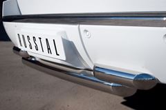 Защита заднего бампера D76/63 для Chevrolet Tahoe 2012-